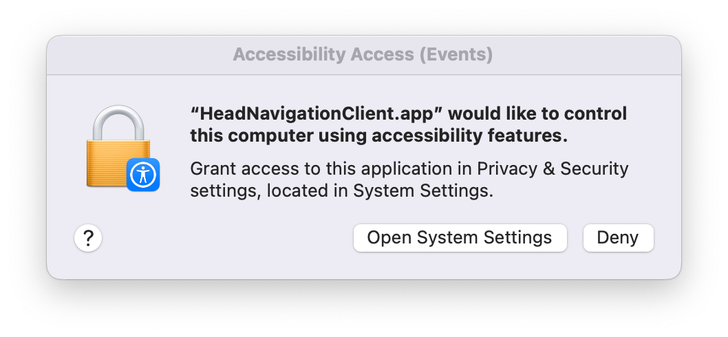 macOS Accessibility Prompt