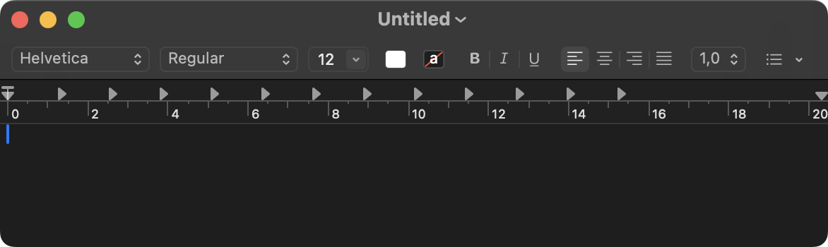 TextEdit Window UI